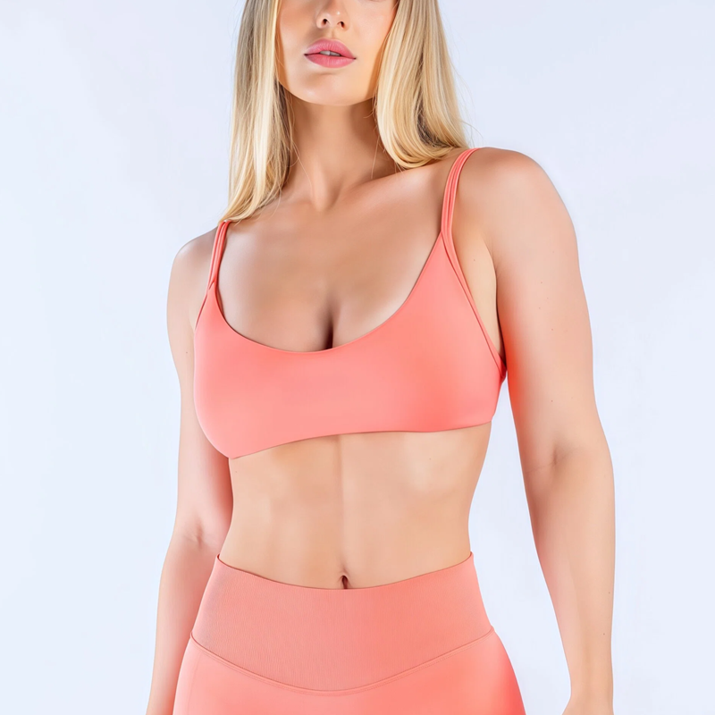Quick Dry Underwear - HISTELLO Impact Scoop Neck Bra Women